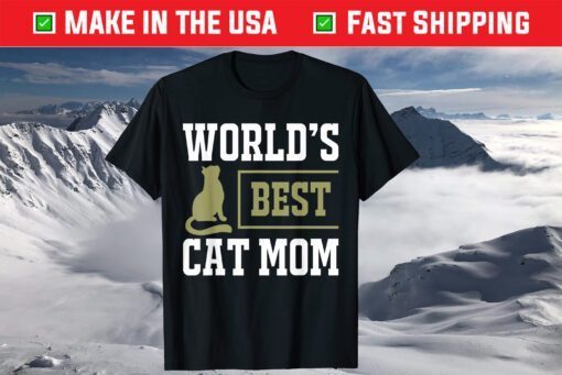 World's Best Cat Mom Mother's Day Classic T-Shirt