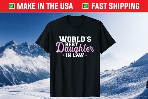 World's best daughter-in-law Gift T-Shirt