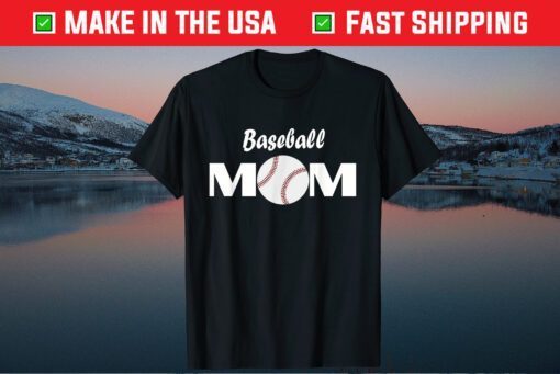 baseball Mom Shirt Mothers Day Gift baseball Gift T-Shirt