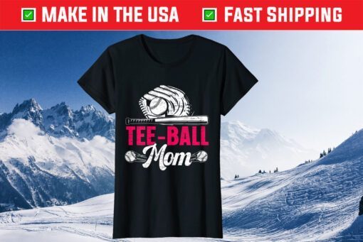 Tee-Ball Mom Mothers Day Sport Lover Mama Teeball Classic T-Shirt