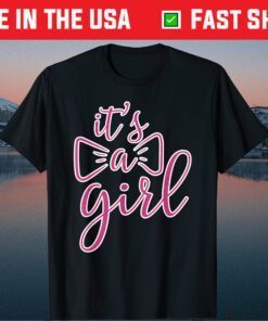 its a girl - Announcement Us 2021 T-Shirt