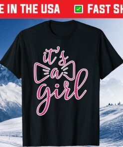 its a girl - Announcement Us 2021 T-Shirt