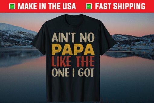 AIN'T NO PAPA LIKE THE ONE I GOT Fathers Day Son Daughter Classic T-Shirt