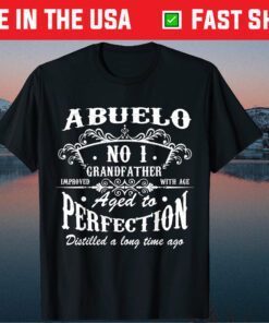 Abuelo No. 1 Grandfather Improved Best Father Day T-Shirt