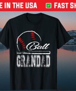 Baseball Grandad Fathers Day Classic T-Shirt