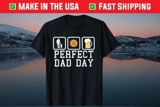 Basketball And Beers Ferfect Dad Day Father Day Classic T-Shirt