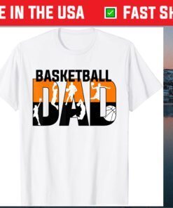 Basketball Lover Basketball Dad Life Father's Day T-Shirt