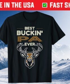 Best Buckin Pa Ever Deer Hunting Fathers Day Classic T-Shirt