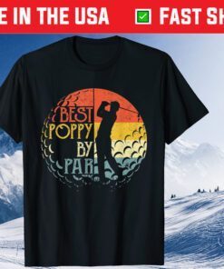 Best Poppy By Par Golf Lover Sports Christmas Classic T-Shirt