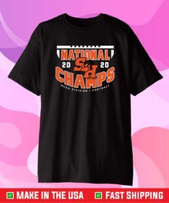 Black Sam Houston State Bearkats 2020 FCS Football National Champions Classic T-Shirt