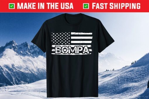 Bompa American Flag Father's Day Grandpa Classic T-Shirt