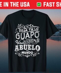 Camiseta de Hombre Mejor Abuelo del Mundo para Dia del Padre Classic T-Shirt