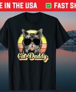 Cat Daddy Best Cat Dad Ever Father Day Classic T-Shirt