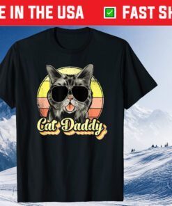 Cat Daddy Best Cat Dad Ever Father Day Classic T-Shirt