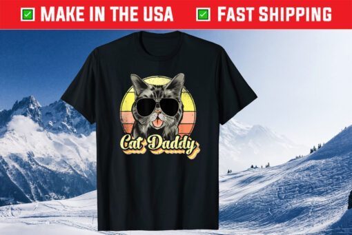 Cat Daddy Best Cat Dad Ever Father Day Classic T-Shirt