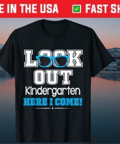Cool Student Look Out Kindergarten Here I Come Classic T-Shirt