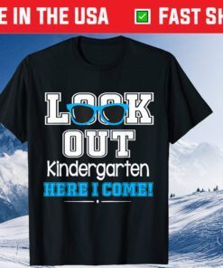 Cool Student Look Out Kindergarten Here I Come Classic T-Shirt