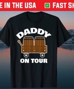 DADDY ON TOUR Cool Fathers Day Beer Classic T-Shirt