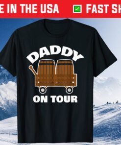 DADDY ON TOUR Cool Fathers Day Beer Classic T-Shirt