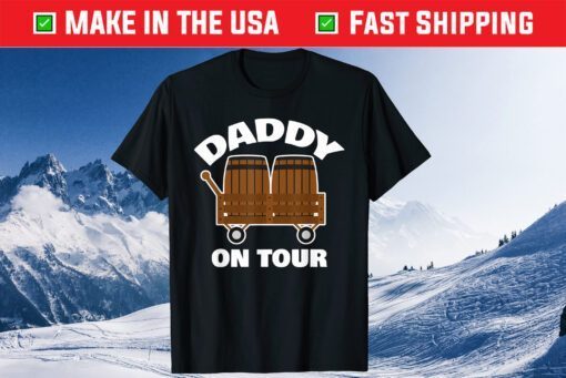 DADDY ON TOUR Cool Fathers Day Beer Classic T-Shirt