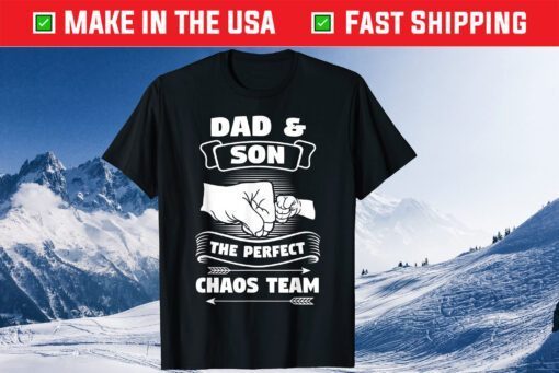 Dad Son A Perfect Chaos Team Father Day Classic T-Shirt