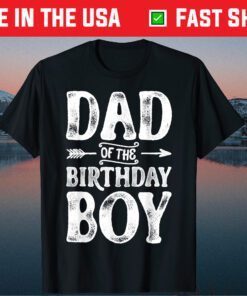 Dad of the Birthday Boy Father Day Papa Dads Classic T-Shirt