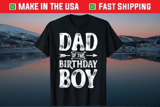 Dad of the Birthday Boy Father Day Papa Dads Classic T-Shirt