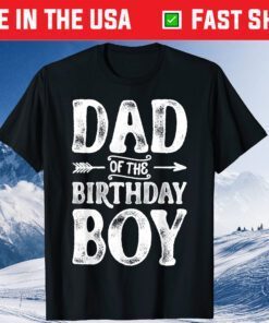 Dad of the Birthday Boy Father Day Papa Dads Classic T-Shirt