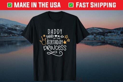 Daddy of the Birthday Princess Girl Family Matching Birthday Classic T-Shirt