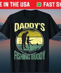Daddy's Fishing Buddy Fathers day Classic T-Shirt