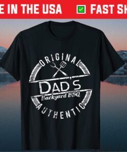 Dads Backyard BBQ Grilling Cute Fathers Day Classic T-Shirt