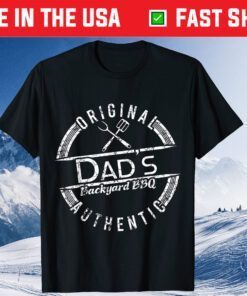 Dads Backyard BBQ Grilling Cute Fathers Day Classic T-Shirt