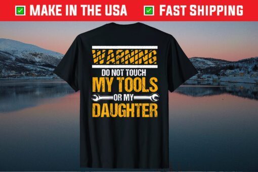 Diesel Mechanic Dad Design On Back Of Clothing Father's Day Classic T-Shirt