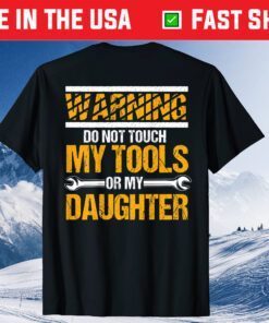 Diesel Mechanic Dad Design On Back Of Clothing Father's Day Classic T-Shirt