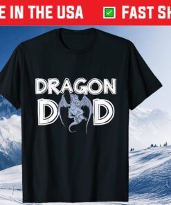 Dragon Dad Daddy Father's Day Dragon Classic T-Shirt