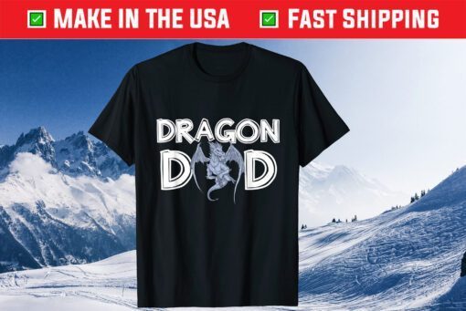 Dragon Dad Daddy Father's Day Dragon Classic T-Shirt