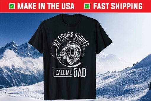 Fishing Buddies Fishermen Fathers Day Classic T-Shirt