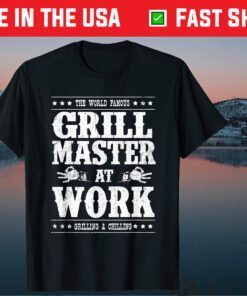 Grill Master Barbecue BBQ Smoker Grillin Dad Grandpa Classic T-Shirt