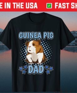 Guinea Pig Dad Cavy Guinea Pig Father's Day Classic T-Shirt