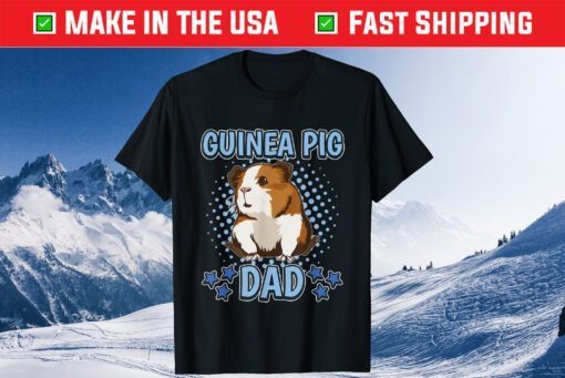 Guinea Pig Dad Cavy Guinea Pig Father's Day Classic T-Shirt