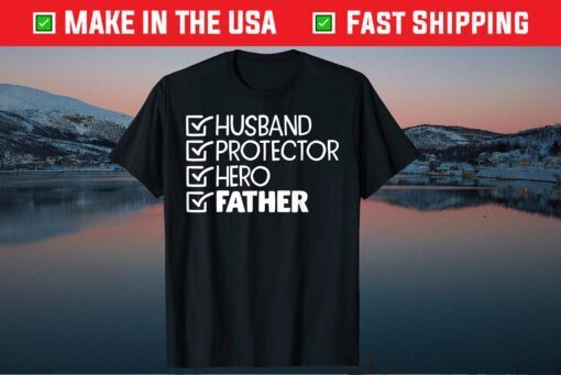 Husband Protector Hero Father Classic T-Shirt