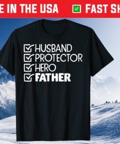 Husband Protector Hero Father Classic T-Shirt