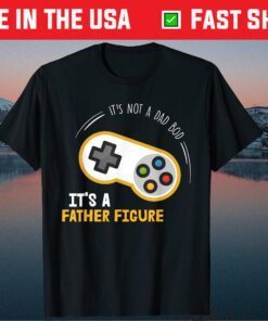 It's Not A Dad Bod It's A Father Figure Dad Fathers Day T-Shirt