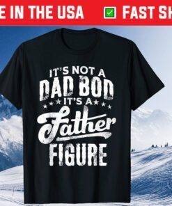 It's Not A Dad Bod It's A Father Figure Dad Papa Daddy Classic T-Shirt