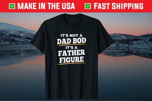 It's Not A Dad Bod It's A Father Figure Father's Day Unisex T Shirts