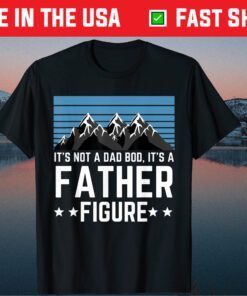 It's Not A Dad Bod It's A Father Figure Fathers Day limited TShirt