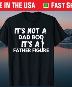 Its Not a Dad Bod its a Father Figure Fathers Day T-Shirt