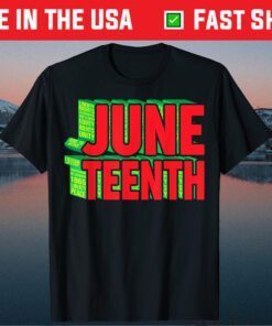 Juneteenth Celebrate Black Slave Freedom Classic T-Shirt