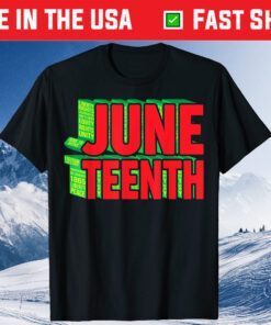 Juneteenth Celebrate Black Slave Freedom Classic T-Shirt