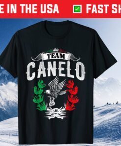 Mexico Flag Team Canelo Vintage Boxing Alvarez Classic T-Shirt